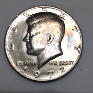 1972 Kennedy Half Dollar